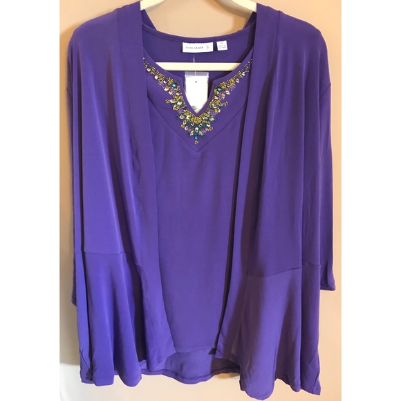 susan graver liquid knit duster